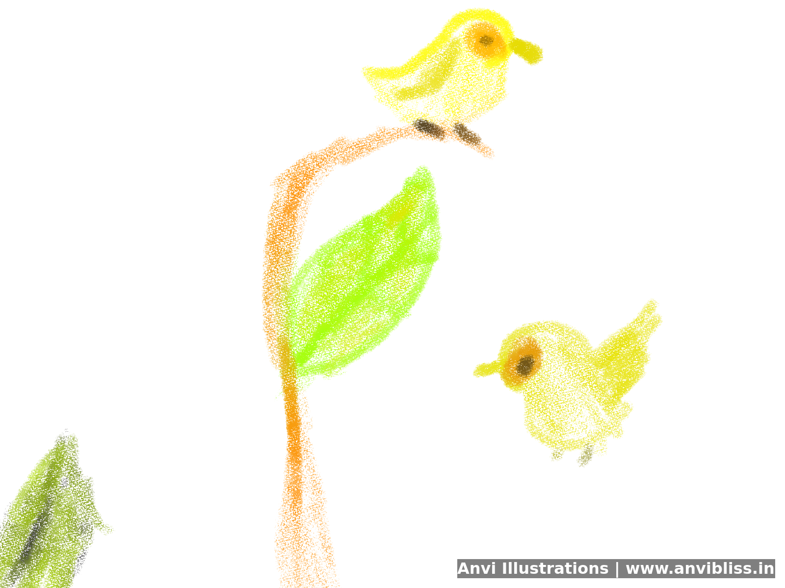 Creative digital drawing by Anvi